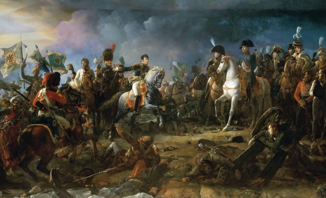 Cuadro batalla de Austerlitz