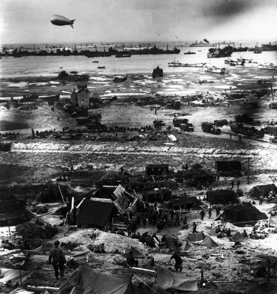 Desembarco de Normandía, Día-d, fotografía de Robert Capa