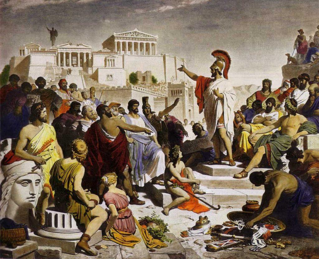 Democracia en Atenas