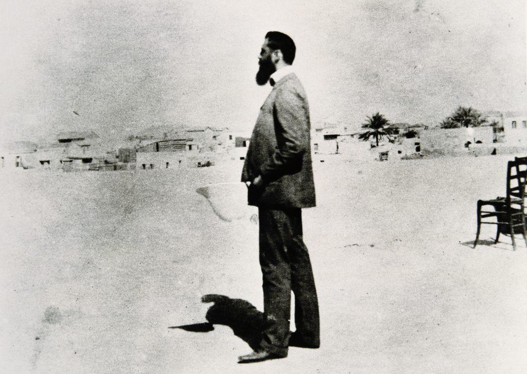 Theodor Herzl en Palestina en 1898